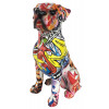 Dekoračná soška Graffiti pes, 20 cm