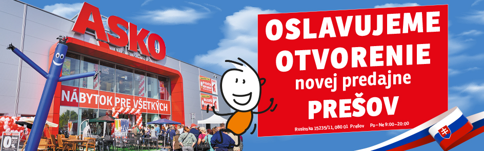 Nová predajňa v Prešove je otvorená!