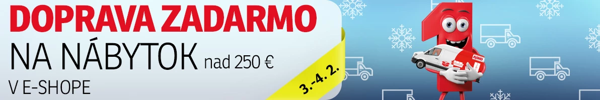 Doprava zdarma ZÍMNÍ nad 250€ 3-4-2-2025