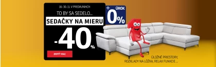 40% na sedačky na míru 18-30-11-2024