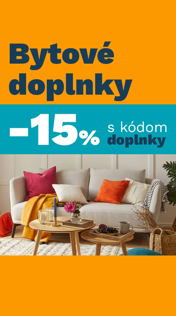 15 % na bytové doplňky 12-14-3-2025