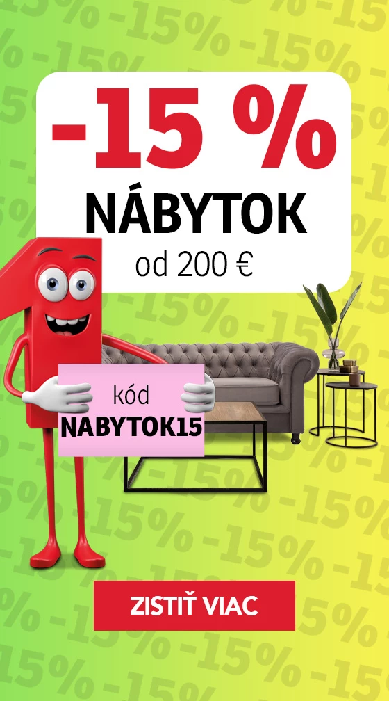 15% nábytek nad 8000/200 21-23-10-2024