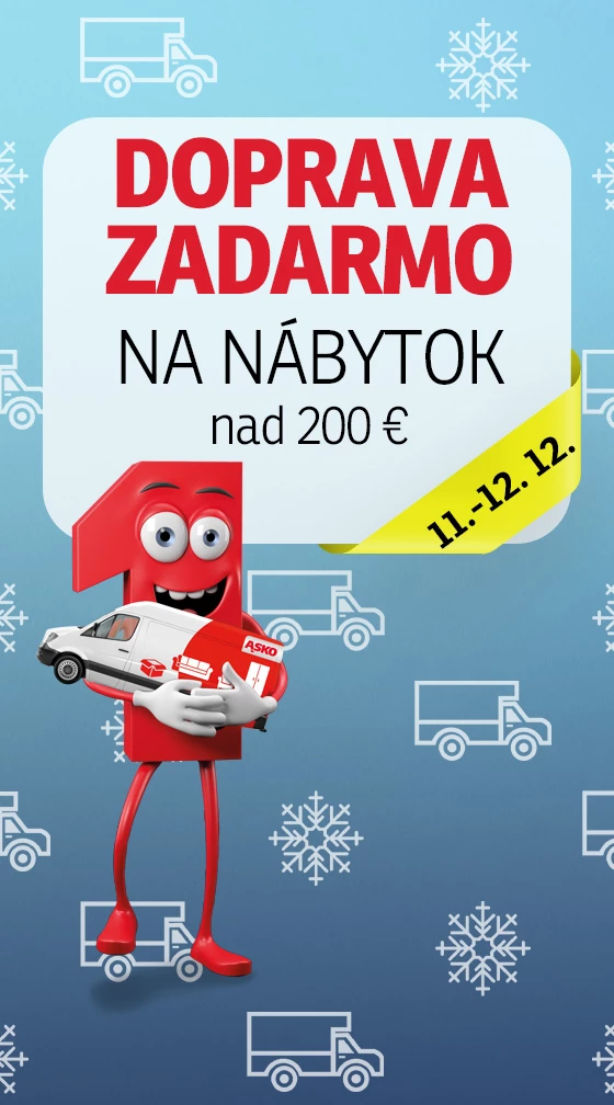 Doprava zdarma ZÍMNÍ nad 200€ 11-12-12-2024