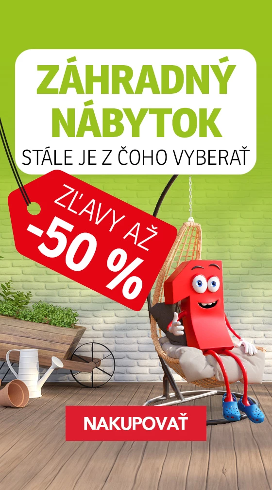 Zahrada sleva až 50 % 10-2024