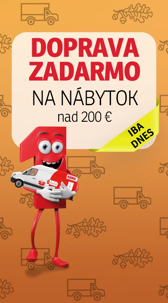 Doprava zdarma PODZIMNÍ nad 200 € 28.10. - 30.11. 2024