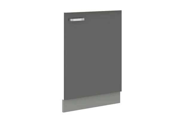 Predný panel na vstavanú kuchynskú umývačku Grey NAR G-72, šírka 60 cm