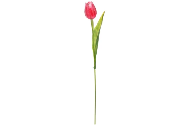 Umelá kvetina Tulipán 43 cm, červený