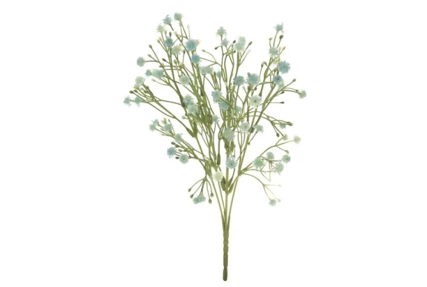 Umelá kytica Gypsophila, modrá