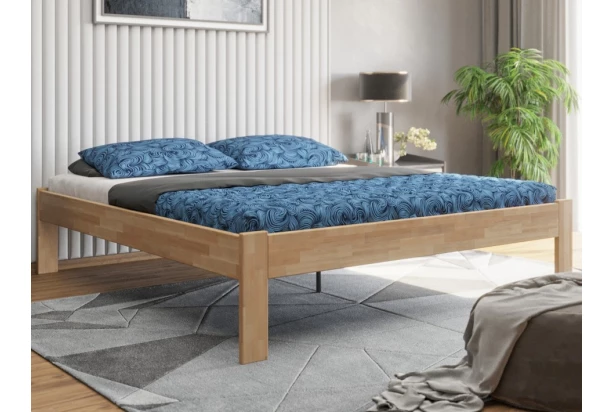 Posteľ Tema Futon 180x200 cm, prírodný buk