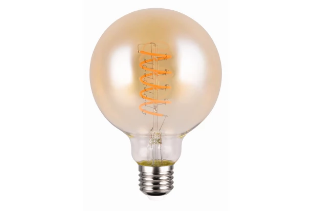 Žiarovka LED-LM E27, G95, 4 W, 200 lm