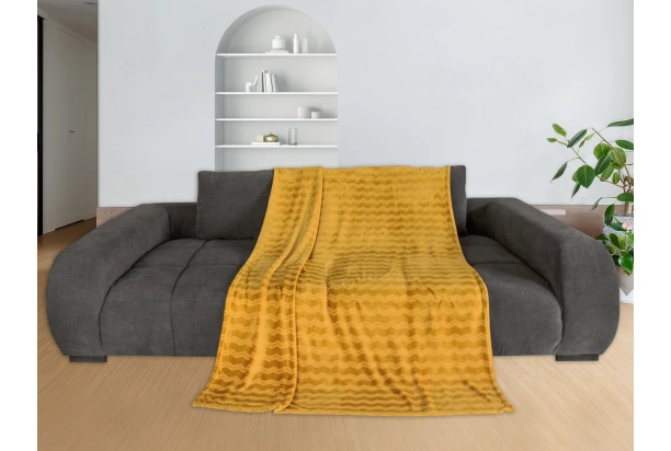 Deka Cashmere touch Nele 150x200 cm, žltá