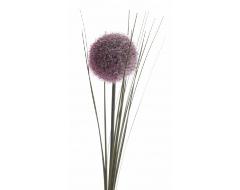Umelá kvetina Okrasný cesnak 66 cm, fialová%