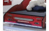 Detská posteľ Meteor 90x200 cm, červená formula