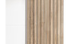 Šatníková skriňa Berno, 170 cm, biela/dub