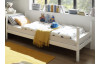 Dvojposchodová posteľ Moritz 90x200 cm, biela
