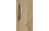 Šatníková skriňa so zrkadlom Case, 181 cm, dub artisan
