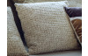 Dekoračný vankúš Cushion Elliot 45x45 cm, pletený béžový