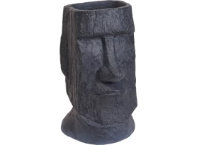 Kvetináč Moai 43 cm, antracitový