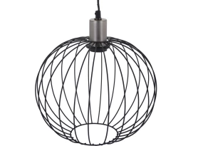 Závesná stropná lampa Loft 30 cm, čierna