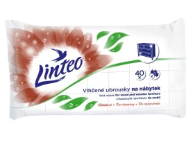 Vlhčené obrúsky Linteo Satin na nábytok, 40 ks