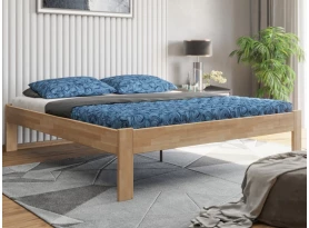 Posteľ Tema Futon 180x200 cm, prírodný buk