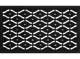 Gumová rohožka Eye Mat 45x75 cm, rady očí