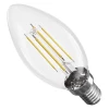 LED žiarovka Filament sviečka, E14, 3,4 W (40 W) , 470 lm